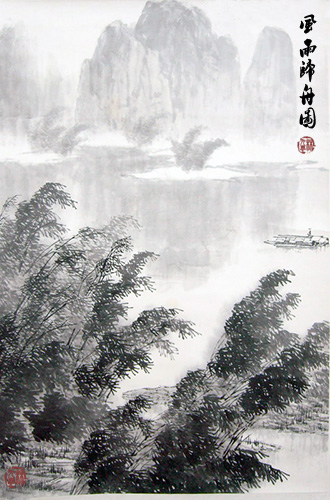 “华夏墨韵”九思新加坡精品国画展正式开幕，逾万人观展